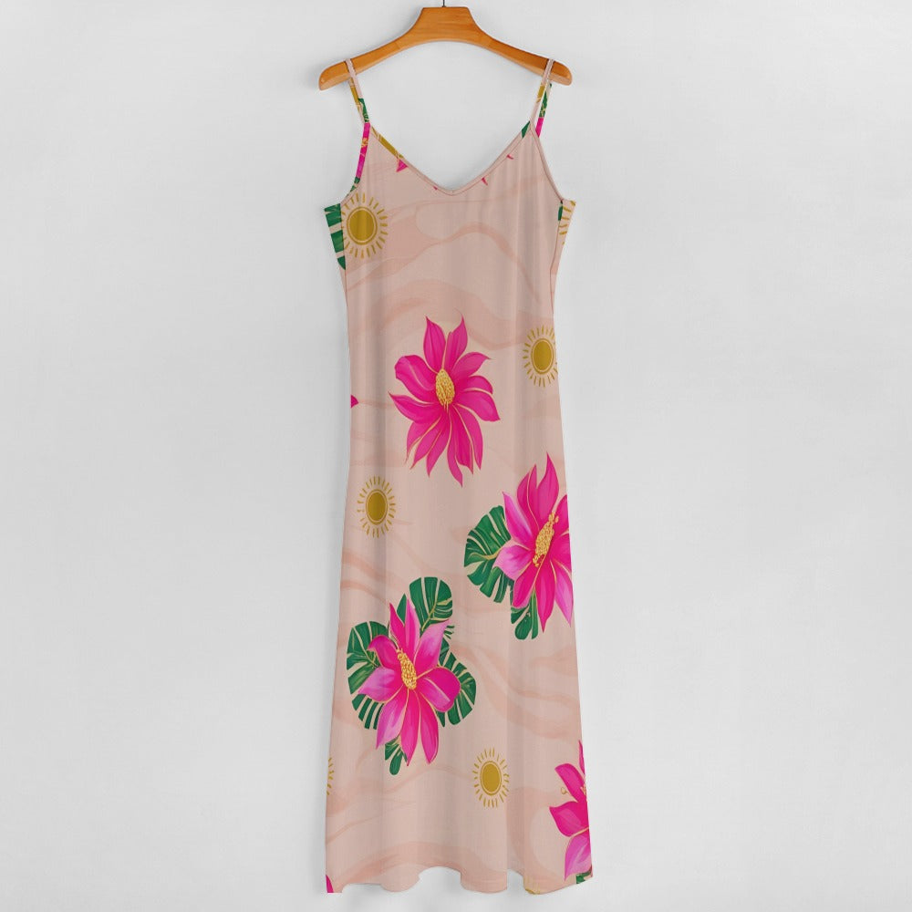 Sling Ankle Long Dress