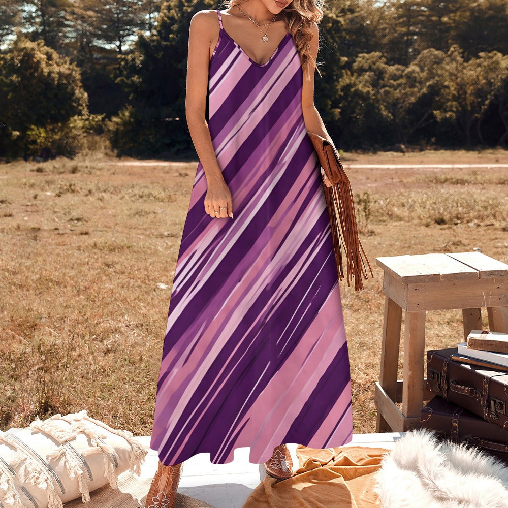 Sling Ankle Long Dress