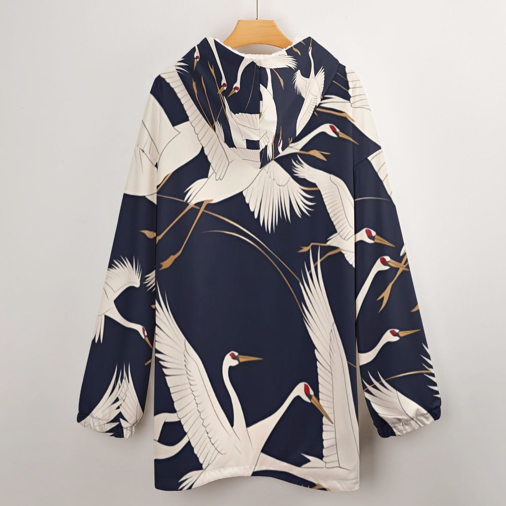 Women's Adult Hooded Blanket Shirt
