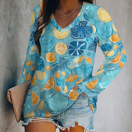 Women's Long sleeve loose tee
