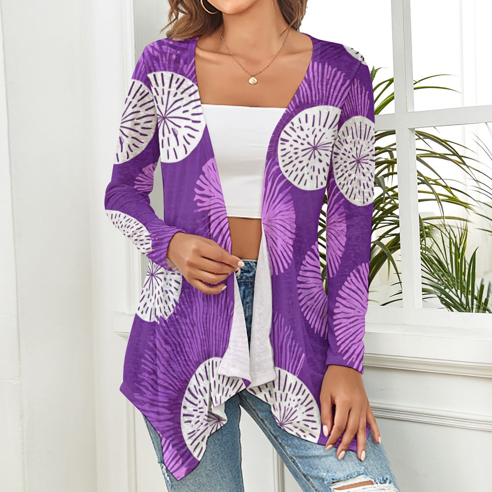 Women's knitted cardigan