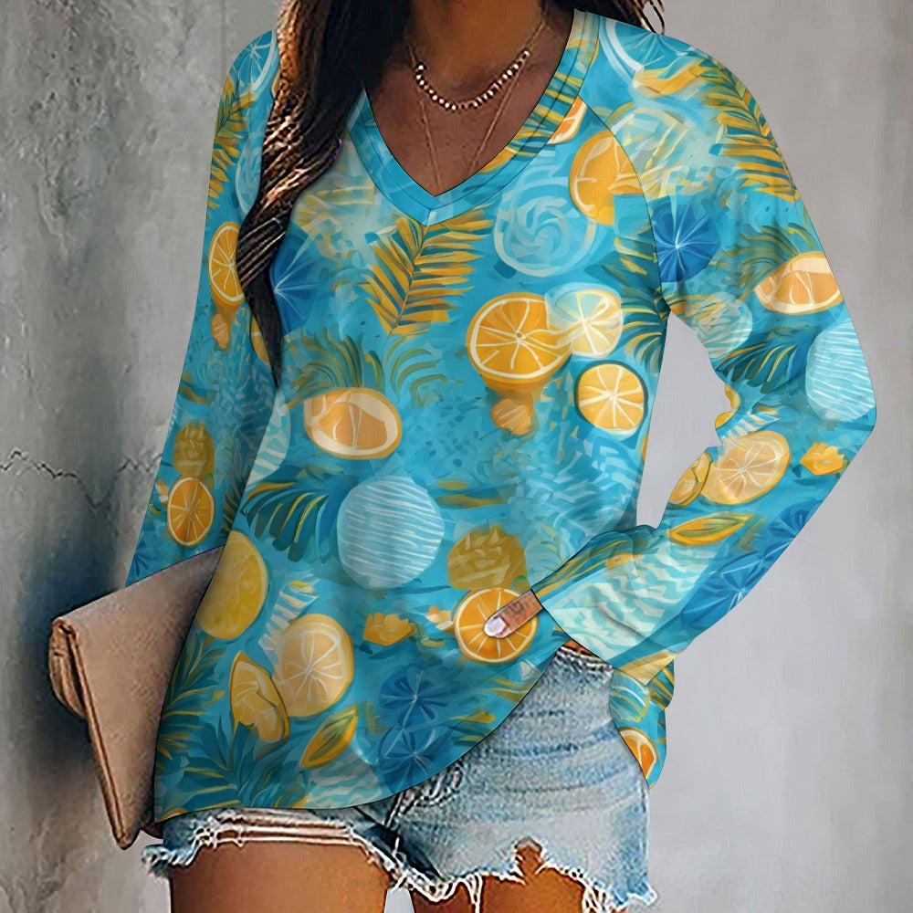 Women's Long sleeve loose tee