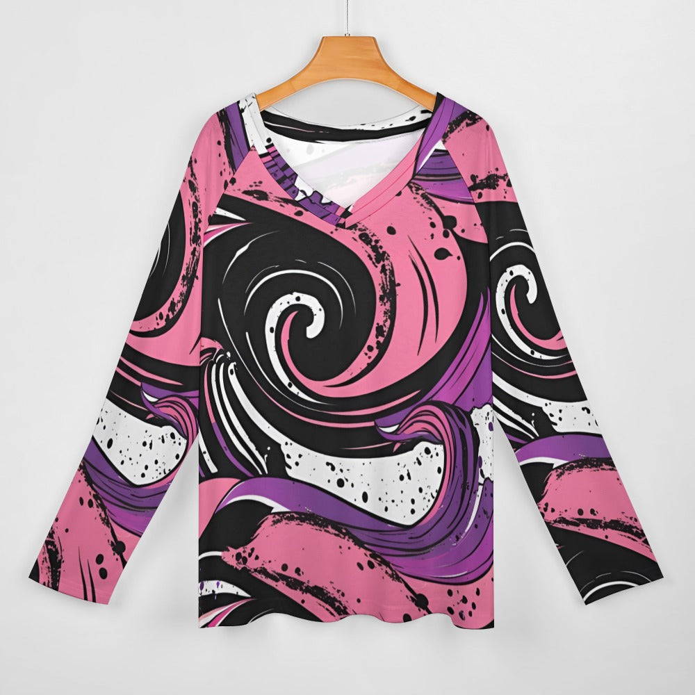 Women's Long sleeve loose tee