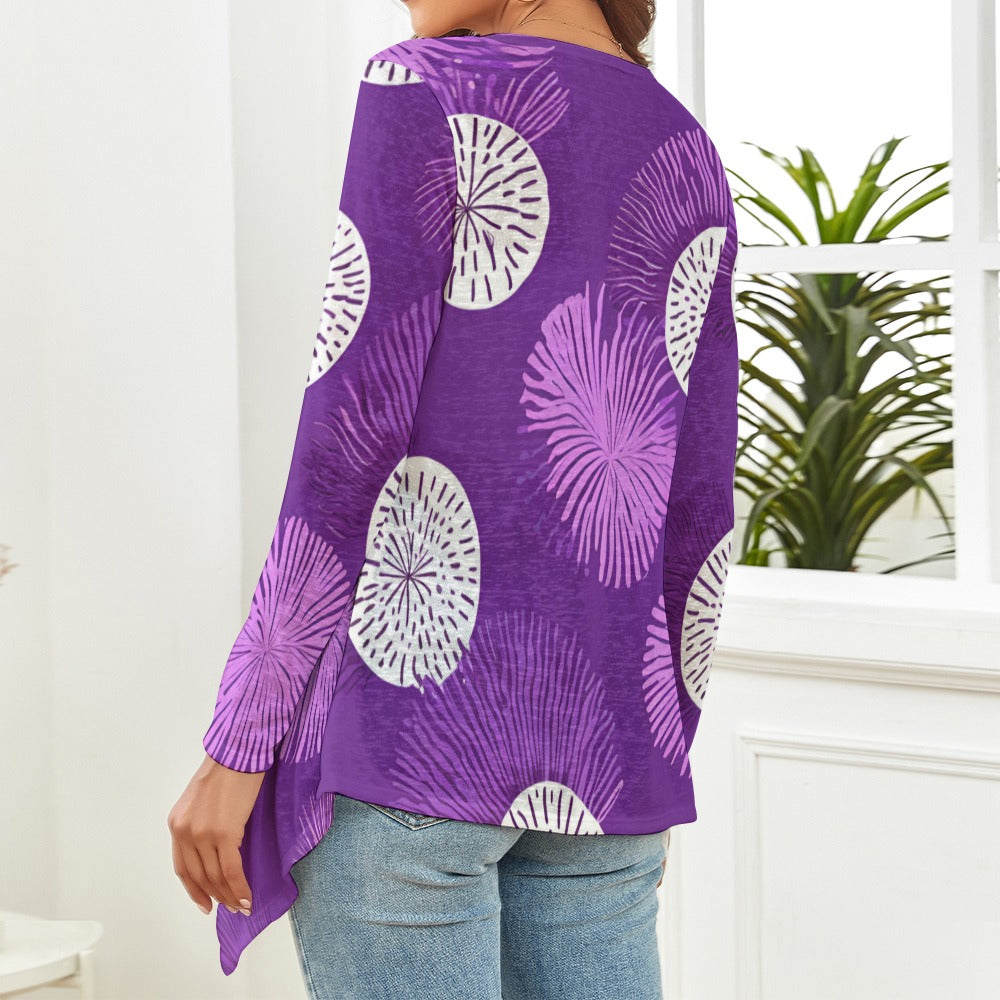 Women's knitted cardigan