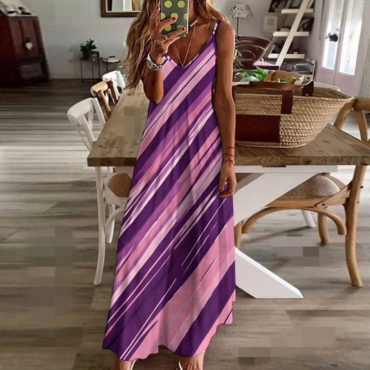 Sling Ankle Long Dress
